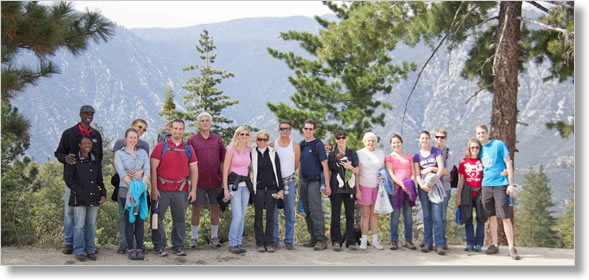 Forest Falls SDA Church Family on a Hike